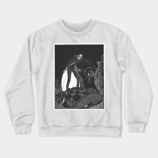 "The Telltale Heart" by Harry Clarke Crewneck Sweatshirt